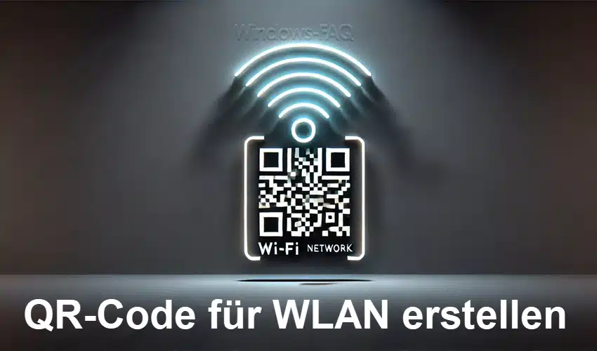 individueller qr-code aus ssid und wlan-netzwerkschlüssel