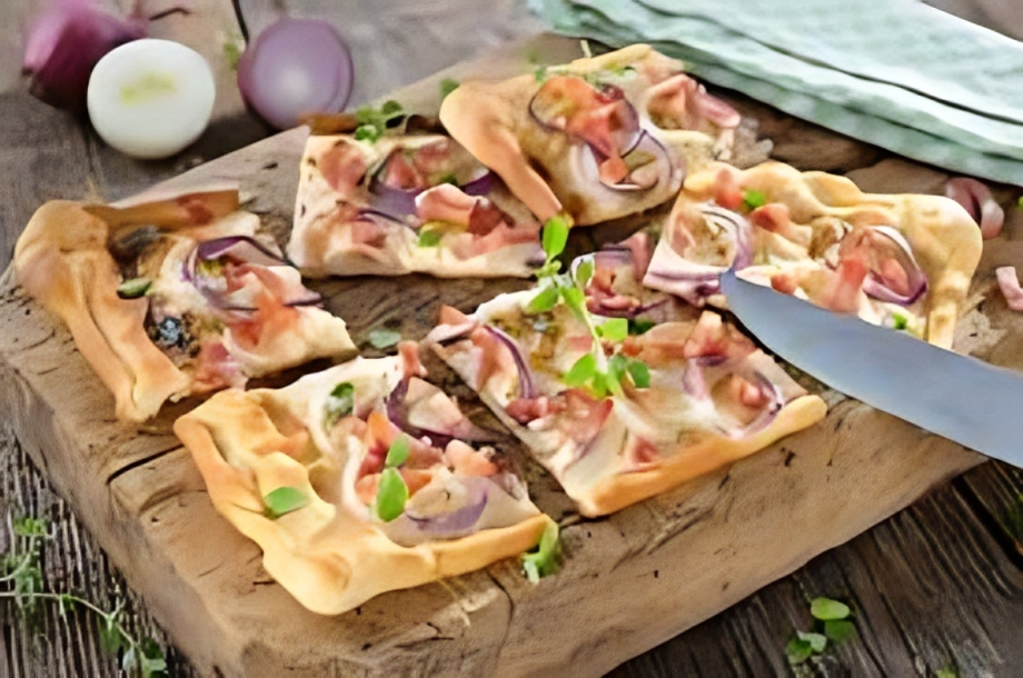Flammkuchen Teig Rezept